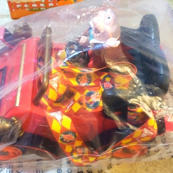 Disney Parks Mr. Toad's Wild Ride Popcorn Bucket 50th Anniversary With Ex Strap. - Picture 1 of 10
